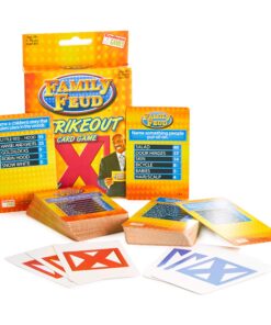 Alternative view of Family Feud Strikeout Card Game