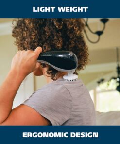 Wahl All Body Corded Light Soothing Vibratory Massager with 4 Attachment Heads - 2 Massaging Speeds - Massage Tools for Back Massage, Foot Massage, Neck Massage, and Leg Massage. - 4120-600 Grey 5 Piece Set 13 91BQON1OrTL