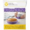 Wilton Bake-Even Cake Pan Strips - Use Cake Strips on Baking Pans for Evenly Baked Cakes, 6-Piece Set, (2) 35 x 1.5-Inch, (2) 25 x 1.5-Inch and (2) 10 x 1.5-Inch 6-Pc.