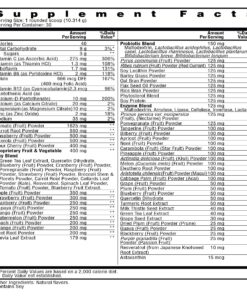 Ruby Reds | Delicious Reds Powder Fruit & Vegetable Supplement with Potent Vitamins, Minerals, Enzymes, Herbs, Nutrients and Probiotics for Overall Health 11 oz. (30 Servings) Ruby Reds 16 91BYQFLVNaL