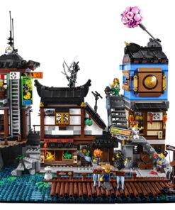 LEGO The NINJAGO Movie NINJAGO City Docks 70657 Building Kit (3553 Pieces) (Discontinued by Manufacturer) 12 91Bab3xN uL