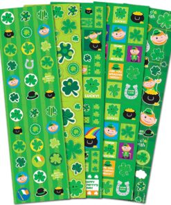 Amscan St. Patrick's Day Printed Paper Stickers, 350 Ct. | Party Favors