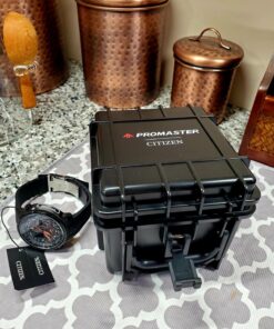 Citizen Men's Promaster Navihawk A-T Eco-Drive Pilot Watch, Atomic Timekeeping, Chronograph, Power Reserve Indicator, Luminous Hands and Markers, Anti-Reflective Crystal Black Rubber Strap 38 91BjlHHdPIL