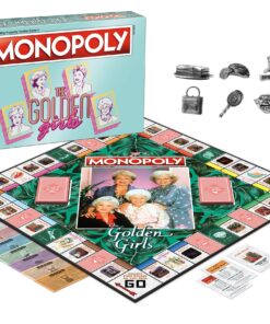 Alternative view of Monopoly: The Golden Girls Board Game | Buy, Sell, Trade Fan-Favorite Locations | Classic Monopoly Game Featuring Golden Girls TV Show Theme | Officially-Licensed Golden Girls Merchandise