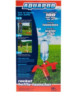 The Original AquaPod Rocket Bottle Launcher Kit - Launches Soda Bottles 100 Ft Up in The Air - Fun Educational STEM Holiday Idea for Kids & Teens - Great Science Toy & Outdoor Activity 19 91Bmb5yHl L