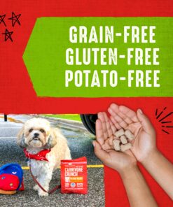 Stella & Chewy's Freeze-Dried Raw Carnivore Crunch Cage-Free Duck Recipe Dog Treats – 3.25 oz. Bag 3.25 Ounce (Pack of 1) 23 91Bt8Yp5FL