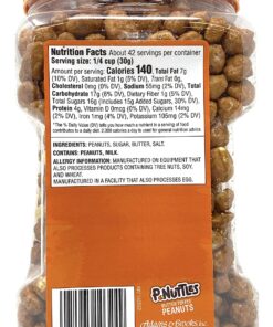 P-Nuttles Butter Toffee Peanuts 44 Ounce Jar (Pack of 2) Made in the USA, Kosher, Peanuts Sweet, Party Snack, Nuts Gift, Peanuts Bulk, Sweet Snack, Sweet And Salty Snack 8 91BvAlFV56L