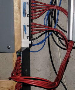 Tripp Lite 12-Port Wallmount Cat5e Patch Panel 568B, RJ45 Ethernet(N050-012) 12 Port Wall-Mount 11 91C0EnJRKuL