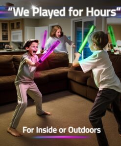 Ninja Toys Meet Samurai Swords in Glow Battle | Ninja Toys for Boys | Ages 8-12+, 2-4 Players | Kids Sword Game | Glow in The Dark Games | Glow Swords for Kids 8-12+ | A Thrilling Ninja Sword Game! 33 91C0gtYGkEL