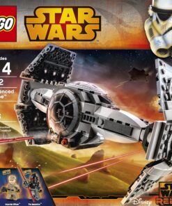 Alternative view of LEGO Star Wars TIE Advanced Prototype Toy