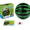 Watermelon Ball The Original Pool Toys for Kids Ages 8-12 - 9 Inch Pool Ball for Teens, Adults, Family - Pool Games, Pool Toys, Fun Swimming Pool Games, Water Football, Tag, Diving and Beach Ball Play 9 inch Ball - Green 2 91C2P2SM2xL