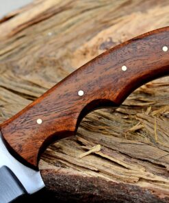 Ottoza Handmade D2 Steel Tracker Knife - Survival Knife - Camping Knife - Outdoor Knife - D2 Tools Steel Hunting Knife with Sheath Horizontal Carry Fixed Blade Knife No:116 Classic 33 91C2py3t4BL