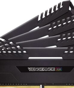 CORSAIR VENGEANCE RGB 32GB (4x8GB) DDR4 3000MHz C15 Desktop Memory - Black RGB - Black 32GB (4x8GB) 25 91C8PNp5lUL