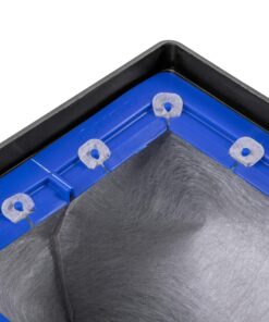 NDS 1200FFRTL Square Catch Basin Drain, Clog-Free Drainage and Infiltration Systems, Removable Filter 12 Inch, Gray, 12 20 91CE4kUKQBL