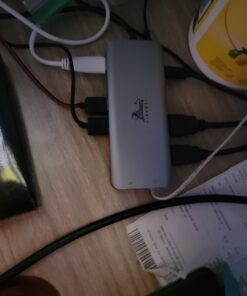 USB C Laptop Docking Station 3 Monitors, 13 in 1 USB C Hub with Dual HDMI+DisplayPort+10Gbps USB A/C, 100W PD, 6 USB, Ethernet, SD/TF, Audio, USB C Dock with iPhone 15/Mac/Dell/HP/Surface/Steam Deck 13-in-1(Dual HDMI+DisplayPort) 36 91CIaADaiHL