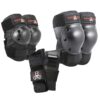 Triple Eight Saver Series Pad Set with Kneesavers, Elbowsavers and Wristsavers Black Large 11 91CM2hIvxuL