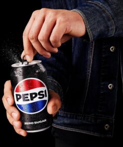 Pepsi Zero Sugar Soda, 7.5 Ounce Mini Cans, (10 Pack) (Packaging May Vary) 12 91CNWTJVeL