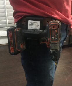 The Gunnie Cordless Drill Holster/Hook (1-Pack) 1 Pack 46 91CPj0uxx1L
