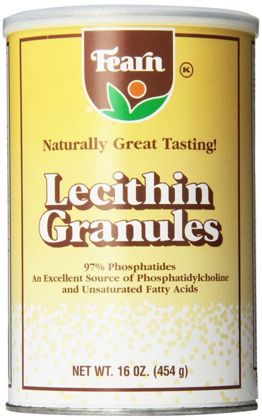 Fearn Natural Foods Lecithin Granules, 16 Ounce 1 Pound (Pack of 1)