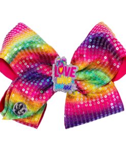 Alternative view of Signature Jojo Siwa Bows - Exclusive BFF Collection - Edition #56 - Two Large Limited Edition Hair Bows & Collectors Pin + Accessories From JOJO SIWAS OFFICIAL BOW CLUB in a giftable box 1 Count (Pack of 1)