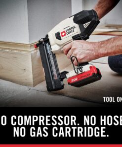 PORTER-CABLE 20V MAX* Cordless Brad Nailer, 18GA, Tool Only (PCC790B) Bare Tool Only 25 91CnSW1ZOS