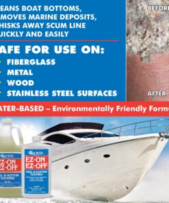STAR BRITE EZ-ON EZ-Off Boat Hull & Bottom Cleaner - Remove Marine Deposits & Scum Line Quickly & Easily 32 Ounce 13 91CpmIHOwML