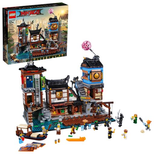 LEGO The NINJAGO Movie NINJAGO City Docks 70657 Building Kit (3553 Pieces) (Discontinued by Manufacturer)