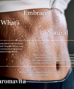 AROMAVITA Oregano Oil Soap - Hand Soap or Body Wash - Natural Soap, Oregano Oil Soap Bar for Hand Wash or Body Wash 3.5 Ounce (Pack of 1) 14 91CsC jGwxL