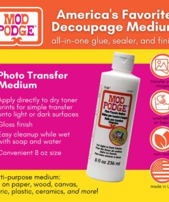 Alternative view of Mod Podge Photo Transfer Medium (8-Ounce), CS15067 1