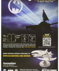 Alternative view of Metal Earth Fascinations Batman 1989 Batwing 3D Metal Model Kit