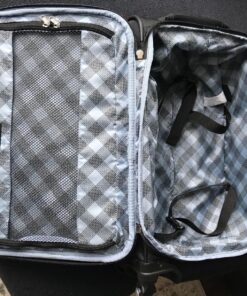 Travelpro Maxlite 5 Softside Expandable Luggage with 4 Spinner Wheels, Lightweight Suitcase, Men and Women, Black, Carry-On 21-Inch 73 91Cys71VtRL