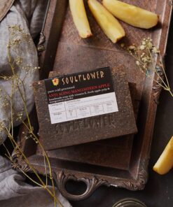 Soulflower Mangosteen Handmade Bar Soap Enriched with Apple & Premium Essential Oils for Skin Exfoliation - Natural, Vegan, Organic, Paraben & SLS Free, Pack of 2-5.3 Oz Each 12 91D2dRsSQgL