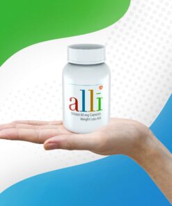 alli Weight Loss Diet Pills, Orlistat 60 mg Capsules, Non Prescription Weight Loss Aid, 120 Count Refill Pack 24 91D6dt0fj0L