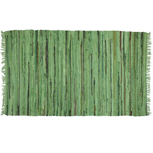 Sturbridge Country Rag Rug in Sage 24" x 36"