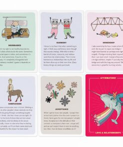 Alternative view of Affirmators! Love & Relationships Deck: 50 Affirmation Cards to Help You Help Yourself - Without the Self-helpy-ness!