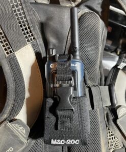 abcGoodefg 3 in1 Radio Holder Holster Case Pouch Bag for GPS Kenwood Motorola baofeng UV5R UV82 UV5RA 888S Retevis H777 Two Way Radio Walkie Talkie MSC 20C (1Pack) 1Pack 30 91DEzJfCNxL