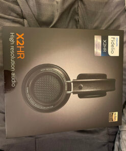 PHILIPS Fidelio X2HR Over The Ear Open Back Wired Headphone 50mm Drivers- Black Professional Studio Monitor Headphones with Detachable Cable 25 91DM4JxS6TL