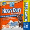 OUT! Heavy Duty XXL Dog Pads - Absorbent Pet Training and Puppy Pads - 26 x 30 in - 30 Count,White White