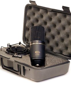 MXL 770 Multipurpose Large Diaphragm Condenser Microphone Black 31 91DN6PS3q0L