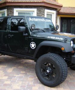 AntennaX Off-Road (13-inch) Antenna for Jeep Wrangler JK JL Gladiator JT 33 91DNiU6KgIL