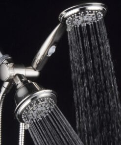 Hotel Spa 42-Setting Ultra-Luxury 3-Way Combo with ON/Off Pause Switch/Brushed Nickel 19 91DQ33uRBsL