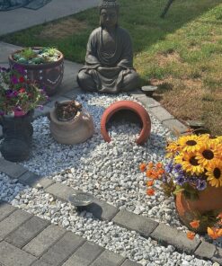 Design Toscano AL1614 Meditative, The Grand TempleIndoor StatueCabinet on Wheels Indoor/Outdoor Garden Statue, 20 Inches Wide, 15 Inches Deep, 26 Inches High, Handcast Polyresin, Dark Stone Finish Meditating Buddha 37 91DQVzkC48L