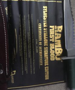 Rambo Knives Rambo First Blood Sylvester Stallone Signature Edition Knife 16 91DUeIru8BL