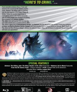 Alternative view of Batman: The Killing Joke Blu-ray 
                             
                            August 2, 2016