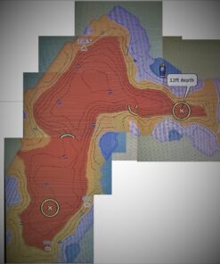 Garmin Striker 4cv with Transducer, 4" GPS Fishfinder with CHIRP Traditional and ClearVu Scanning Sonar Transducer and Built In Quickdraw Contours Mapping Software 22 91Ddr25mdvL