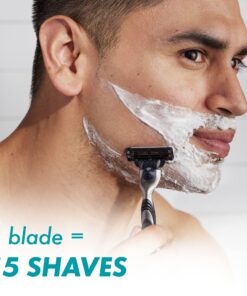 Gillette Mach3 Razor Refills for Men, 8 Razor Blade Refills 8 Refills 10 91DgbnlhcL