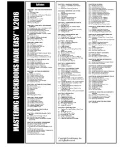 TEACHUCOMP Video Training Tutorial for QuickBooks Desktop Pro 2016 DVD-ROM Course and PDF Manual 6 91DhWzeTn2L