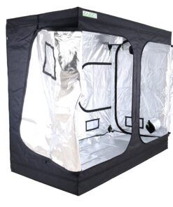 Zazzy Grow Tent, 96“X48 X78 Plant Growing Tents 600D Mylar Hydroponic Indoor Grow Tent with Window, Kit Bag & Floor Tray 96"X48"X78" 29 91DmHVr41CL