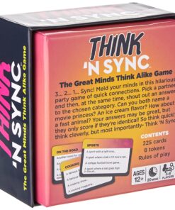 Gamewright - Think 'N Sync - The Great Minds Think Alike Game Card Game 7 91DmqCKJhXL