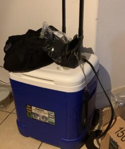 Igloo Ice Cube 60 Quart Roller Cooler , Ocean Blue 27 91DrBPSXNjL